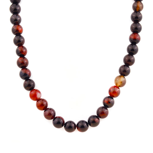 Dream Agate Beaded Necklace 10mm