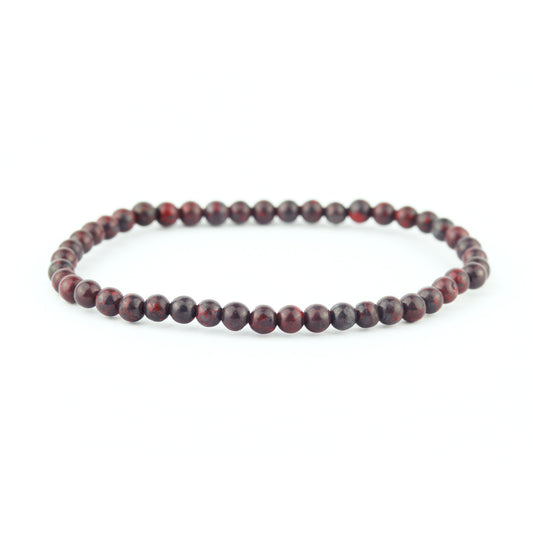 Poppy Jasper Stretch Bracelet 4mm