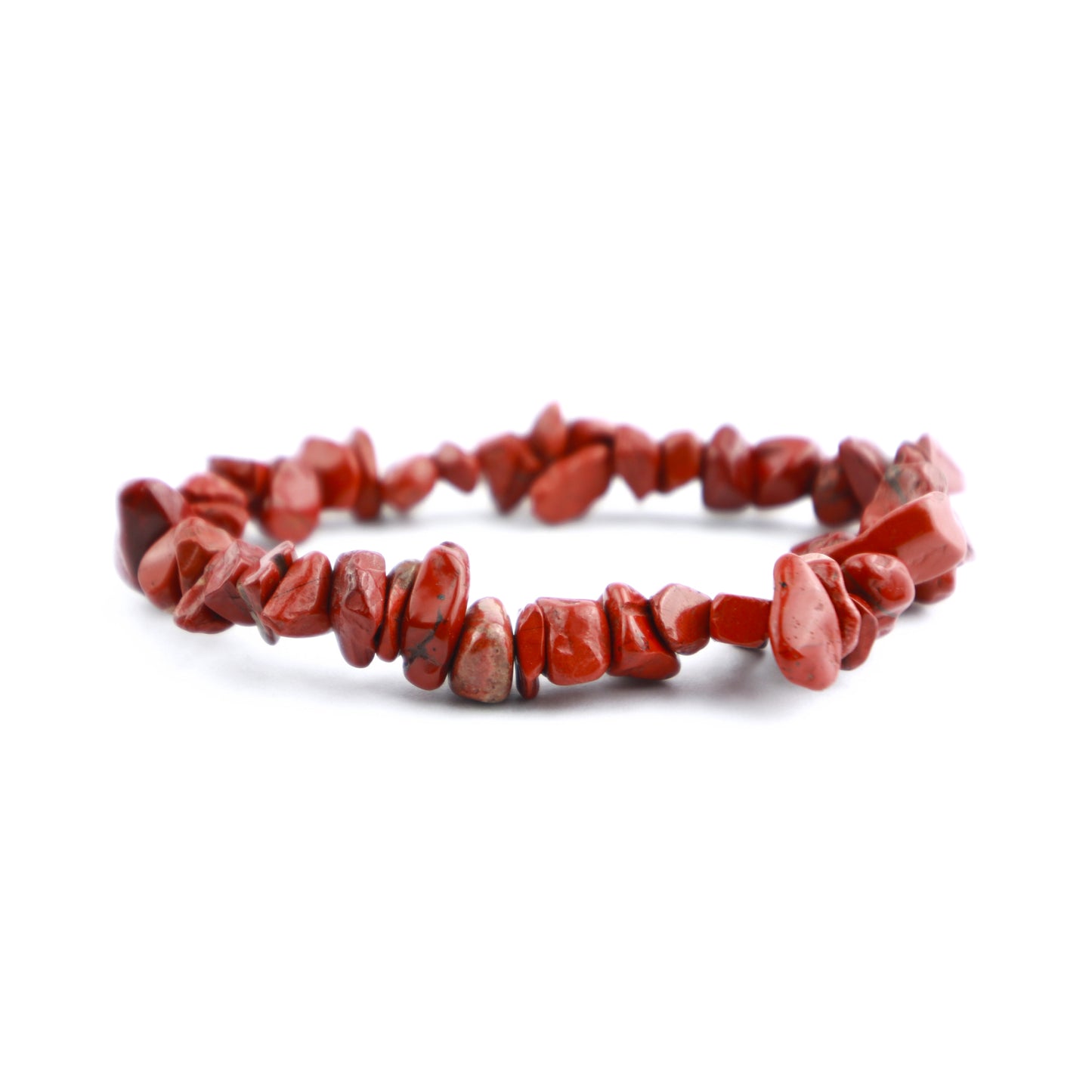 Red Jasper Chips Stretch Bracelet